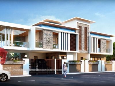 3d visualization thane city bungalow top architectural rendering services
